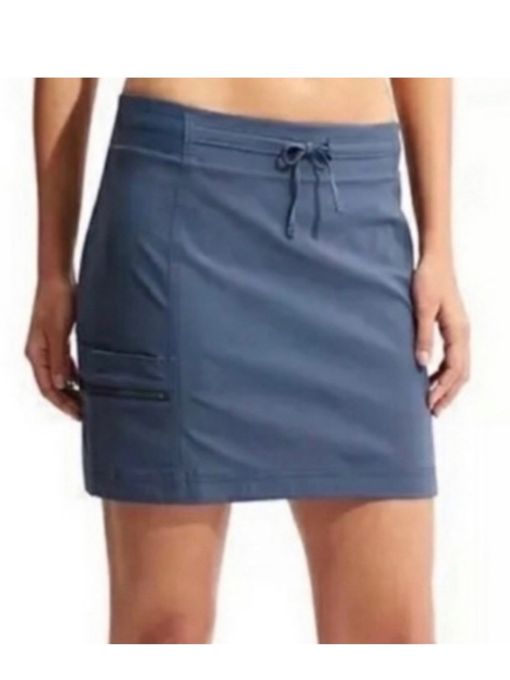 Athleta | Trekkie Cargo Skirt Skort Blue
